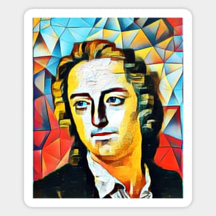 Thomas Gray Abstract Portrait | Thomas Gray Artwork 2 Magnet